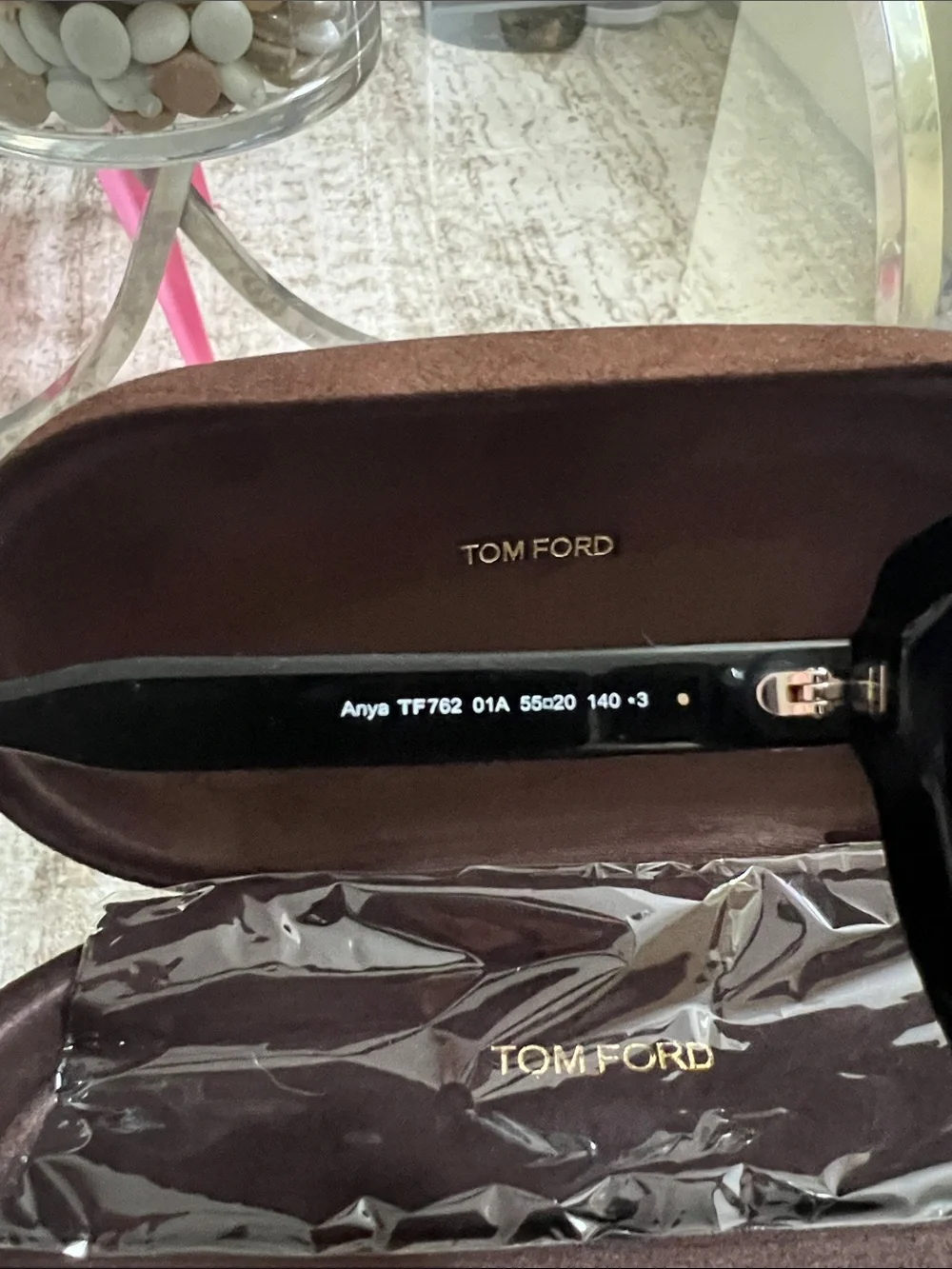 Anya 55mm Cat Eye Sunglasses TOM FORD